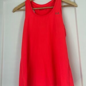 EUC Under Armour Coral Pink Relaxed Tank‎ Top, XS